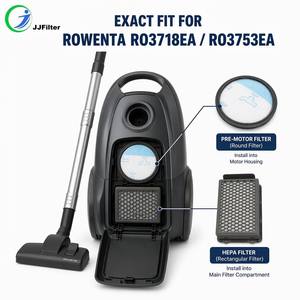 ZR005901 RO3718EA RO3753EA Prefiltro Redondo Lavable Compatible con Aspiradoras <span class=keywords><strong>Rowenta</strong></span> Compact Power Cyclonic, <span class=keywords><strong>Repuestos</strong></span> - Product Image 6