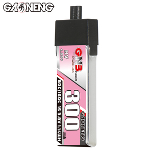 GAONENG GNB 1S 3.8V HV 300MAH 80C A30 Plastic Head RC LiPo <b>Battery</b> Mini Quads FPV Emax NanoHawk - Product Image 5