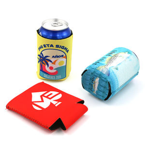 Coldie de boisson personnalisé fabriqué en Chine, support trapu en néoprène pour la promotion - Product Image 3