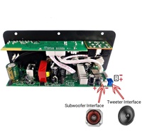 Amplificateur de caisson de basses haute puissance 300W pour carte audio karaoké à domicile transfrontalière pour entrée de fibre optique Bluetooth 150W puissance nominale