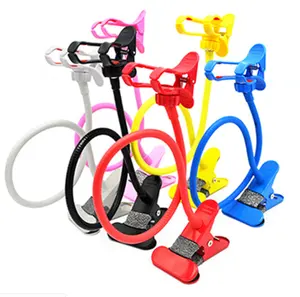 high quality metal Cell mobile phone holder lazy neck multiple funny car bicycle bathroom wall desk mount lazy phone holder