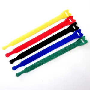 Medições personalizadas do tamanho Gancho colorido e Loop Cable Tie Heavy Duty Bom preço