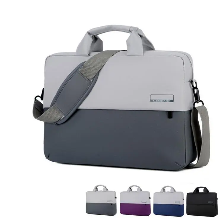 Custom Waterdichte Computer Tas Oxford Business 15 Inch Mens Vrouwen Laptop Tassen