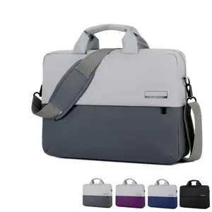 Oxford business — sac d'ordinateur étanche pour hommes et femmes, sacoche personnalisé pour ordinateur portable 15 pouces,