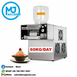 Korean Automatic Stainless Steel Snow Flake Ice Cream / Snow Ice Maker For Sale