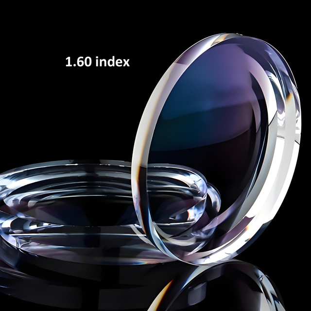 Jiojew Custom 1.60 Refractive Index Blue Light Blocking Myopic Hyperopic Progressive Reading Eyeglasses Eye Glasses Lenses