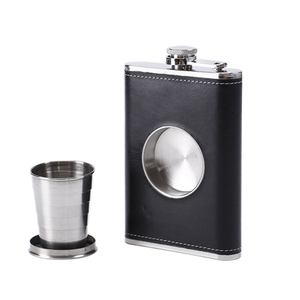 Mini Petaca de Acero Inoxidable, Diseño Redondo y Cuadrado, para Whisky, Vino, Colores para Cascade Alchemy para España Yichang <span class=keywords><strong>Platan</strong></span> - Product Image 5