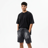 T-shirts surdimensionnés personnalisés pour hommes, 100 % coton, style streetwear, délavés à l'acide, effet vieilli, vintage, vente en gros, OEM, vierges, en vrac