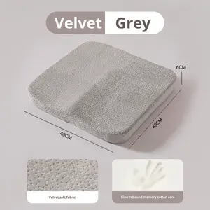 Almofada Quadrada para Cadeira de Escritório Transfronteiriça com Logotipo, Almofada de Espuma de Memória de Recuperação Lenta para Quadril, Almofada para Hemorroidas, Produto de Borracha Personalizado - Product Image 6