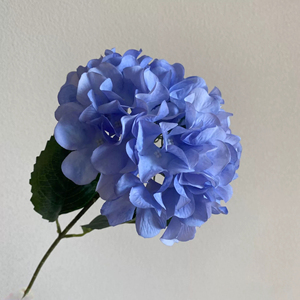 人造花批发豪华大号白色绿色粉色蓝色真花触感丝绸人造花绣球花婚礼用 - Product Image 1