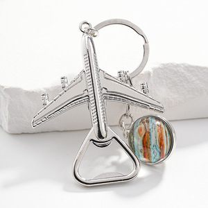 Produits Tendances 2026 Nouvelle Arrivée Décapsuleur en Métal en Forme d'<span class=keywords><strong>Avion</strong></span> Porte-clés Impression UV Logo Personnalisé Cadeaux Promotionnels Souvenirs Vente en Gros - Product Image 6