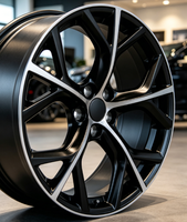 Jantes en alliage d'aluminium multi-rayons RUNLUN20X8.5PCD5X108ET+40 BMF, pièces modifiées universellement