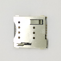 Connecteur d'usine JBL connecteur porte-carte Sim Push-Push Type Nano Micro 6pin 8pin connecteur de carte Sim pour téléphones mobiles PCB