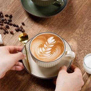 Tazza di caffè alla zucca tazza di Latte stile retrò stile unico carino tazza <span class=keywords><strong>da</strong></span> tè pomeridiana e piattino per casa ufficio in ceramica bicchieri - Product Image 4