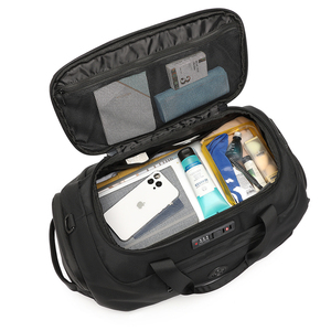 Ozuko-<span class=keywords><strong>Sac</strong></span> <span class=keywords><strong>de</strong></span> <span class=keywords><strong>sport</strong></span> pour hommes et femmes, <span class=keywords><strong>sac</strong></span> à dos avec compartiment à chaussures, <span class=keywords><strong>sac</strong></span> <span class=keywords><strong>de</strong></span> <span class=keywords><strong>sport</strong></span>, poche humide, 9651 - Product Image 5