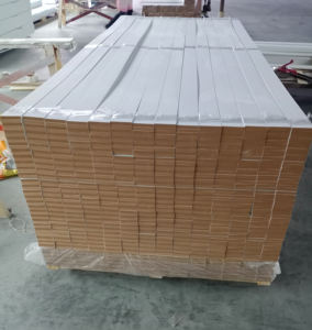 Kolonyal beyaz astarlanmış dekoratif çam ahşap pervazlar süpürgelik MDF kalıplar su geçirmez süpürgelik kurulu kapı sövesi gövde - Product Image 3