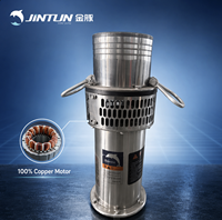 Pompe submersible immergée dans l'huile QY 3KW 4HP, sortie 6 pouces, grande capacité, pour irrigation agricole, moteur triphasé OEM