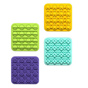 Support de téléphone portable en silicone à adsorption simple face, antidérapant, ventouse, jouet anti-stress, coque de téléphone adhésive, meilleure vente - Product Image 1