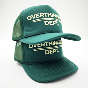 Casquette de camionneur en maille avec broderie latérale et logo imprimé sur le devant, impression 3D en relief, personnalisable – Offre Spéciale - Product Image 4