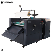 Machine à plastifier entièrement automatique à chauffage d'huile hydraulique SWFM720H A1 A2 plastifieuse