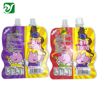 Mini sachet souple multi-têtes pour emballage de bonbons au chocolat, pâte et sirop