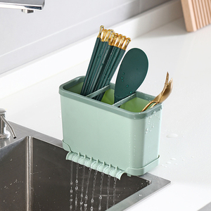 Soporte para Cuchillos de Cocina de Alta Calidad OEM ODM, Organizador Multifuncional para Palillos, Cuchillos y Espátulas, Estante de Almacenamiento Integrado - Product Image 3