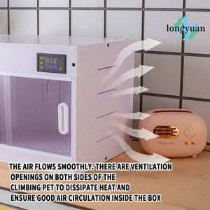 Terrarium et Vivarium Moderne en <span class=keywords><strong>PVC</strong></span> pour Reptiles (Lézards, Pythons, Dragons Barbus) - Empilable et Personnalisable - Vente en Gros - Product Image 4