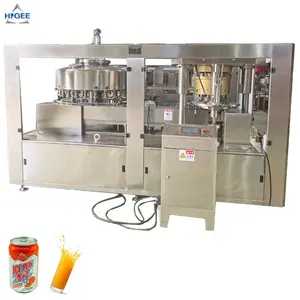 Orange juice canned canning machine canned juice drinks filling and seaming machine juice can filling machine