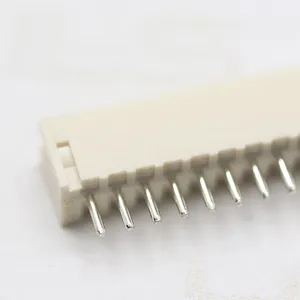 Hot Sale ZH 1.5mm Pitch 02P-16P Single Row Through Hole Plug Header Wire Single Row Straight Wafer Connector For PCB Connector