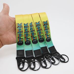 Personalized Polyester Short Keychain <b>Lanyard</b> Carabiner <b>Key</b> Ring Custom <b>Lanyards</b> <b>for</b> Off-Road Club Opening Gift - Product Image 1