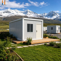 Bâtiment modulaire en conteneurs de 20 pieds, dortoir pour mineurs, logement temporaire, hébergement portable