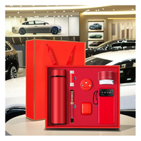 Set de Regalo Personalizable con Logotipo Rojo para Niños, Regalos Creativos de Navidad, Obsequios Escolares de Construcción, Toque Personalizado
