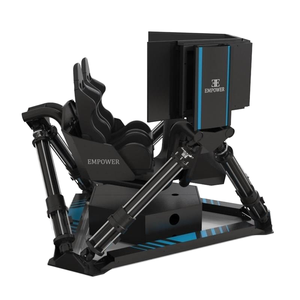 Bền Sáu Trục Đua Mô Phỏng 9D Năng Động VR Thiết Bị Lái Xe Trong Nhà Nhà Trường Sử Dụng Cho Ngoài Trời Trung Tâm Mua Sắm Đi Chơi - Product Image 6