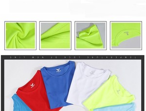 Magliette in Poliestere da Uomo Economiche e Bestseller, T-Shirt Estive con Collo Tondo in Tinta Unita - Product Image 5