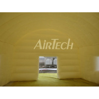 Dôme gonflable géant d'igloo de 30m tente d'igloo gonflable étanche à l'air dôme gonflable de hangar dôme d'air gonflable à vendre
