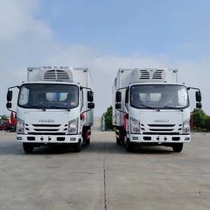 รถบรรทุกห้องเย็นจีน อีซูซุ kv100 3 ตัน 5 ตัน 10 ตัน รถตู้แช่แข็งขนาดเล็ก 4x2 รถบรรทุกแช่แข็ง - Product Image 2