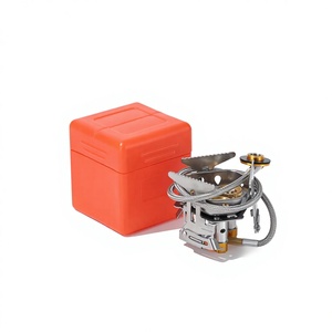 Fornello a Gas Portatile Antivento a Tre Fuochi per <span class=keywords><strong>Campeggio</strong></span> ed Escursionismo - Product Image 4