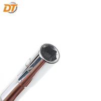 Clé à douille longue portée DT 10 mm, embout hexagonal double R 1/4 po, chromée, personnalisable OEM/ODM