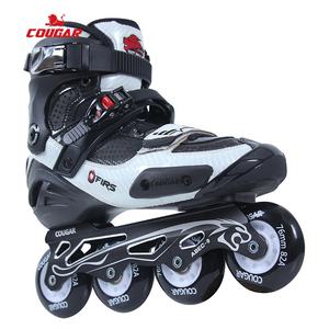 Patins à roulettes en ligne de slalom professionnels pour adultes, 4 roues, châssis en fibre de carbone ABEC-7 - CR9 - Product Image 4