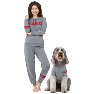 Vêtements pour chiens et humains Tenues assorties Tenues assorties pour la famille Pyjamas Onesies et PJs pour chiens chiens humains