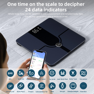 Độc đáo thông minh cơ thể chất béo quy mô Bluetooth kỹ thuật số phòng tắm trọng lượng thiết bị với BMI calorie Analyzer và thiết kế di động - Product Image 3