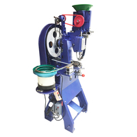 Machine de pose d'œillets et de rivets entièrement automatique pour chaussures, sacs, cuir et vêtements