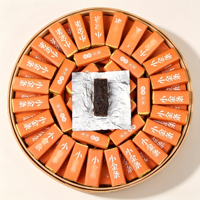 Mini barre de Pu'er fermenté naturel et sain, vieilli, 7g, format individuel portable, thé noir fermenté, directement de l'usine