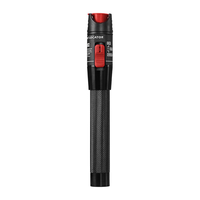 Stylo de test de fibre optique COMPTYCO AUA-50MW, stylo à lumière rouge VFL, adapté aux interfaces SC/FC/ST, localisateur de défauts visuels de fibre optique