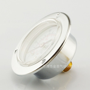 เกจวัดแรงดันแบบแผงหน้าปัด รุ่น Gf 1Mpa แบบเข็ม สำหรับการวัดแรงดันอากาศ - Product Image 3