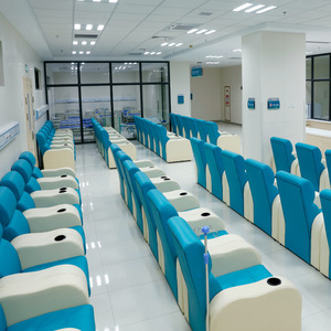 เก้าอี้นวดไฟฟ้าปรับเอนได้ รุ่น Xima Infusion Chair Sy-003 สำหรับคลินิกและโรงพยาบาล เหมาะสำหรับพื้นที่รอ - Product Image 3