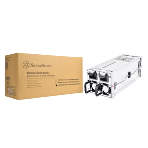 Alimentation redondante SilverStone Technology SST-GM1000-2UG V2 2U Gold Cybenetics 1000W 2U pour composants électroniques de serveur - Product Image 2