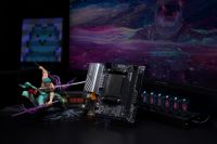 Motherboard Mini ITX TOPC R7-8845HS SATA Grafis Terintegrasi RAM 64GB DDR5 USB4 Komputer Desktop untuk Gaming & Kantor