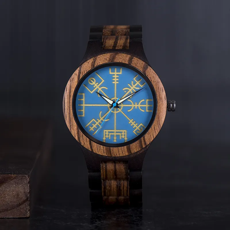 독특한 디자인 수제 맞춤형 로고 oem 브랜드 클래식 도매 낮은 moq Dropshipping 나무 손목 시계