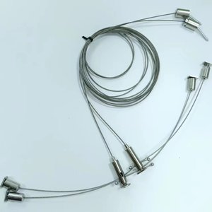 Nhà máy tùy chỉnh chuỗi ánh sáng mạ kẽm ánh sáng mặt dây chuyền Cáp Kit ánh sáng mặt dây Trần dây dây - Product Image 3